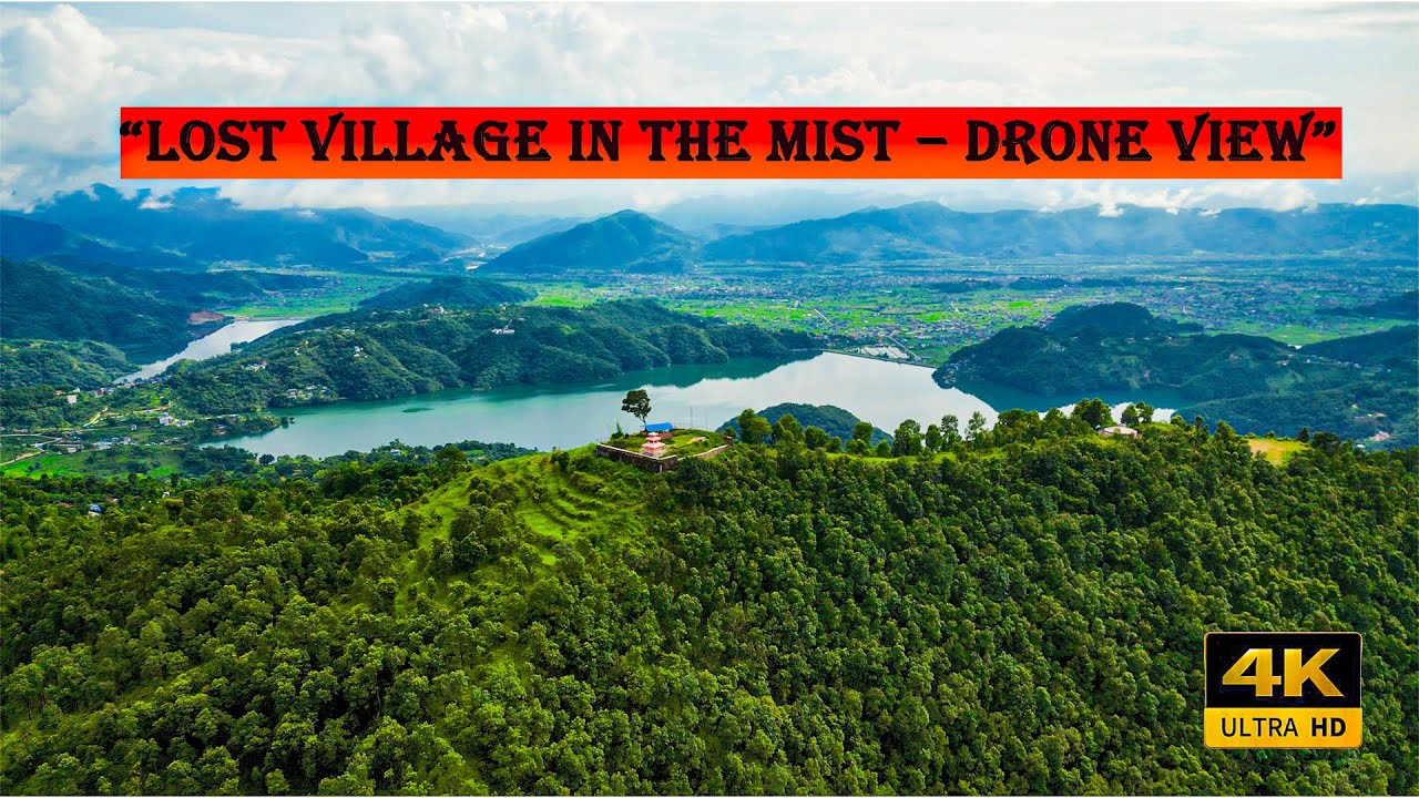 Hidden Mountain Village & Temple in the Clouds | Stunning Drone Views #dji