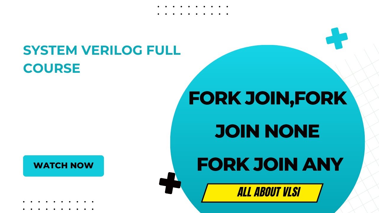Fork-Join Blocks in SystemVerilog: Understanding Concurrency with Fork, Join None, and Join Any