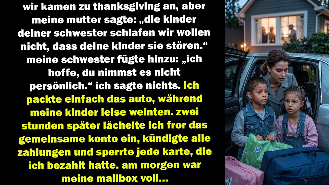 an thanksgiving wurden meine kinder weggeschickt am nächsten morgen war mein handy voller nachrichte