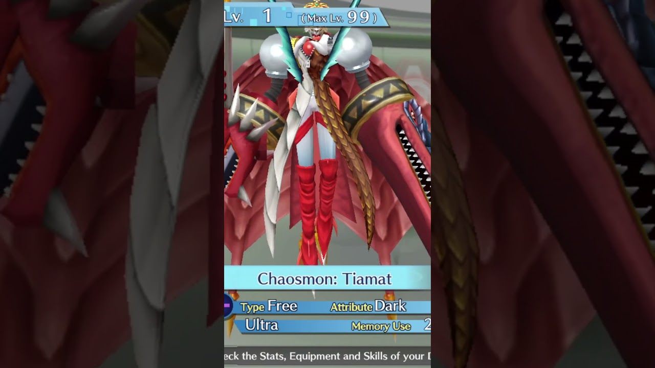 Showcase Digimon Chaosmon Tiamat  | Zexmon - Digimon Story Cyber Sleuth Mods
