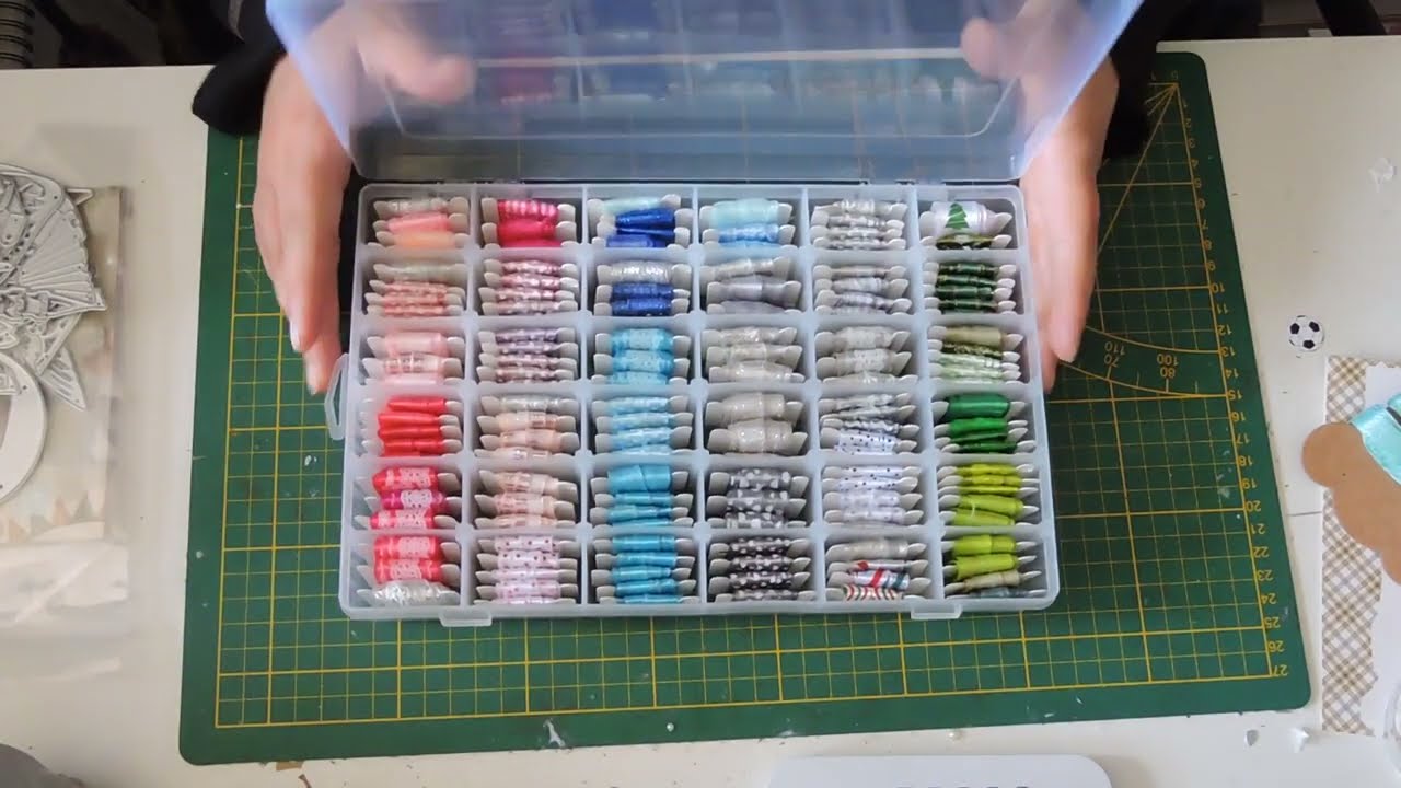Scraproom Idée astuce rangement ruban