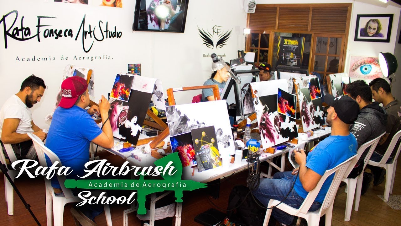 RAS - Escuela de Aerografia - Rafa Airbrush School