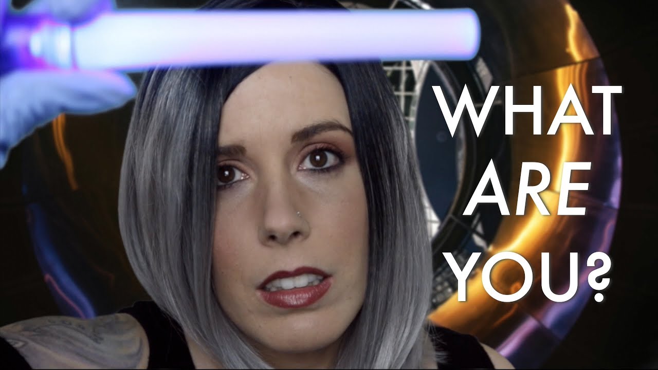 🔧FIXING YOU 2👽: Sci-Fi ASMR Medical Exam Role Play (feat. Personal Attention, Otoscope, & Light)