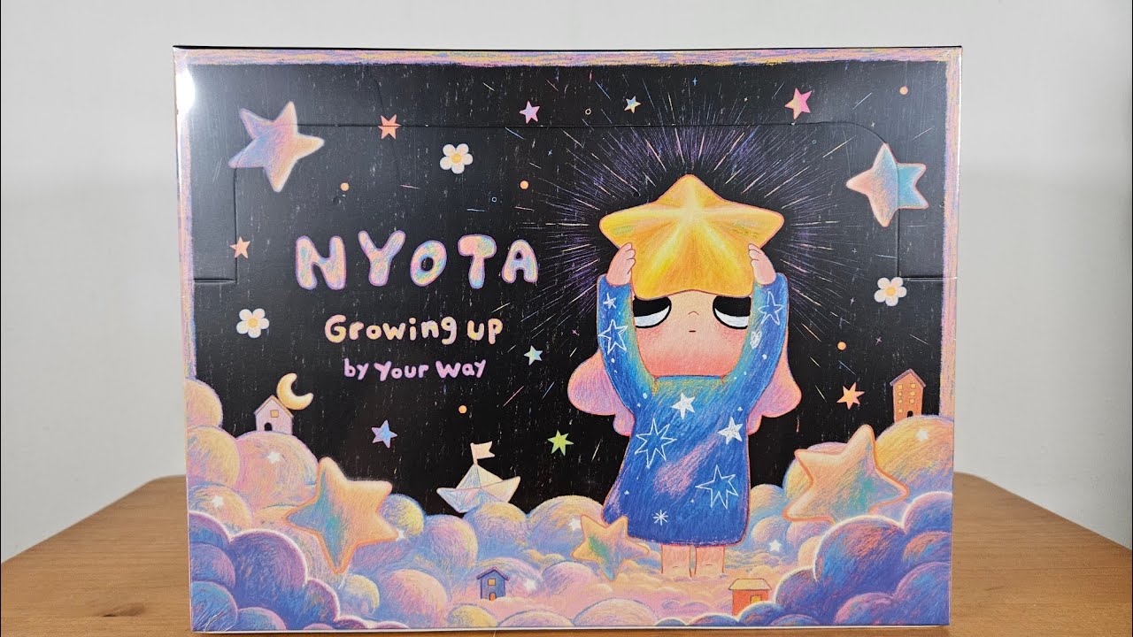 Распаковка Pop Mart Nyota — «Growing Up Your Way» (полный кейс)