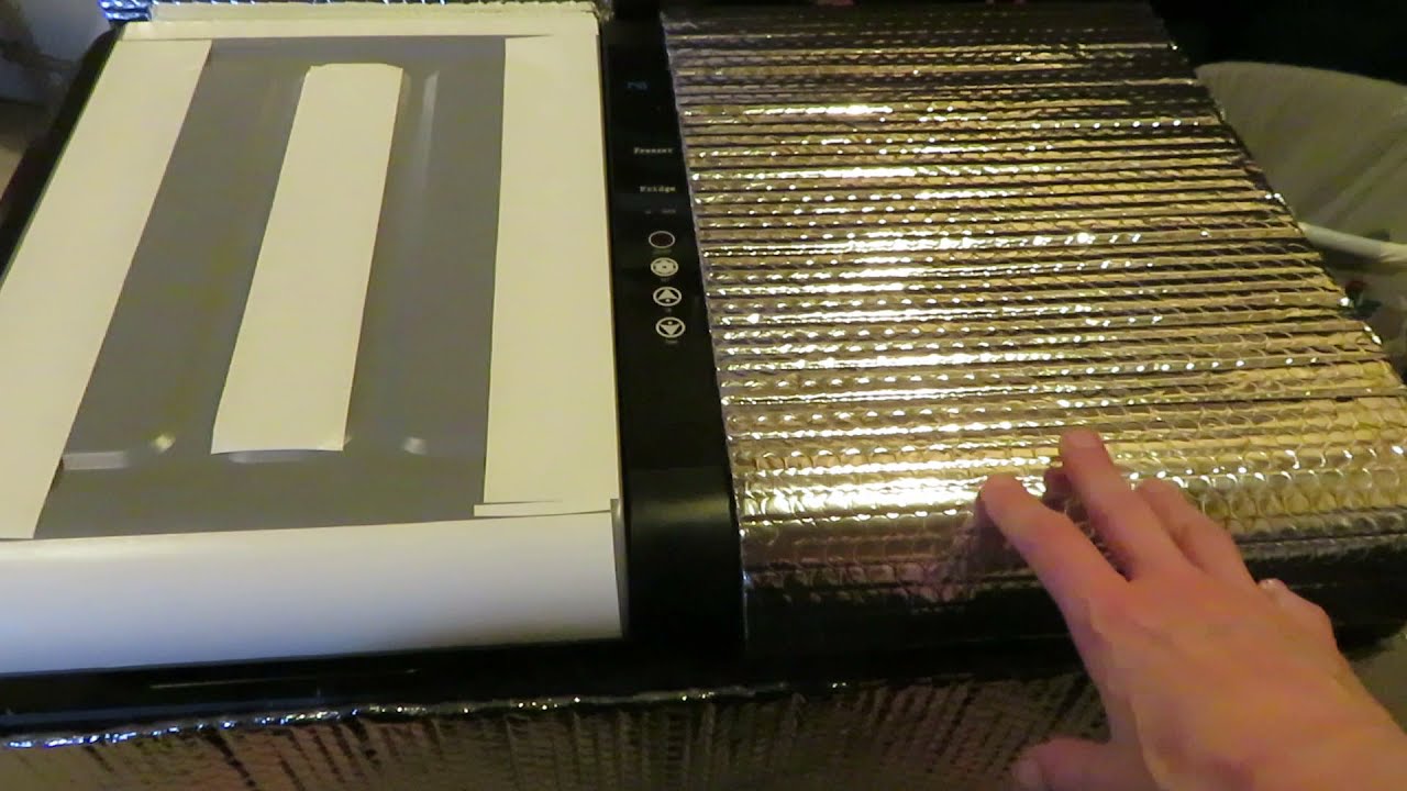 Insulating the top of a dual zone 12v compressor fridge/freezer