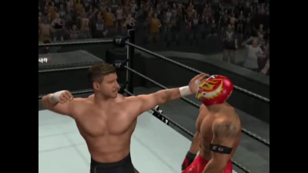 WWE SmackDown vs Raw 2007 - Rey Mysterio vs Eddie Guerrero (World Heavyweight Championship)