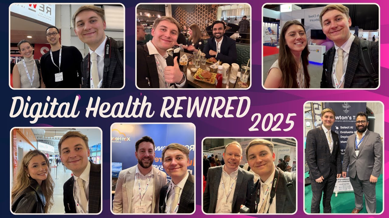 An Adventure to the UK's Biggest Health-Tech Conference | ReWIRED Vlog