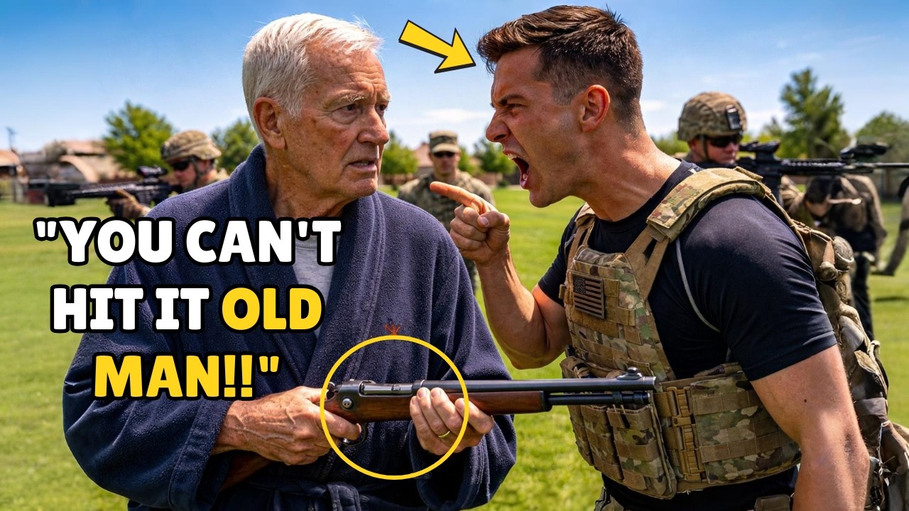 Army Snipers Missed a Drone for 20 Minutes — A 79 Year Old Veteran Ended It in One Shot
