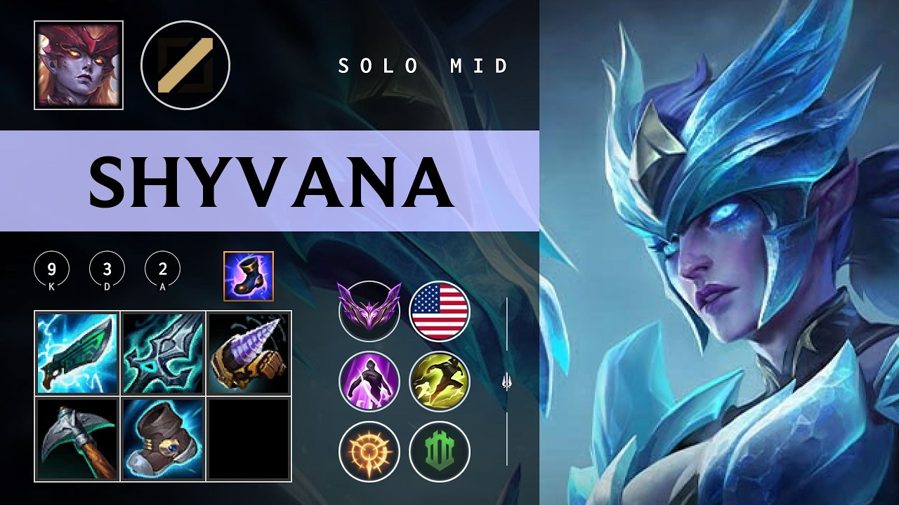 Shyvana Mid vs Orianna - NA Master Patch 26.06