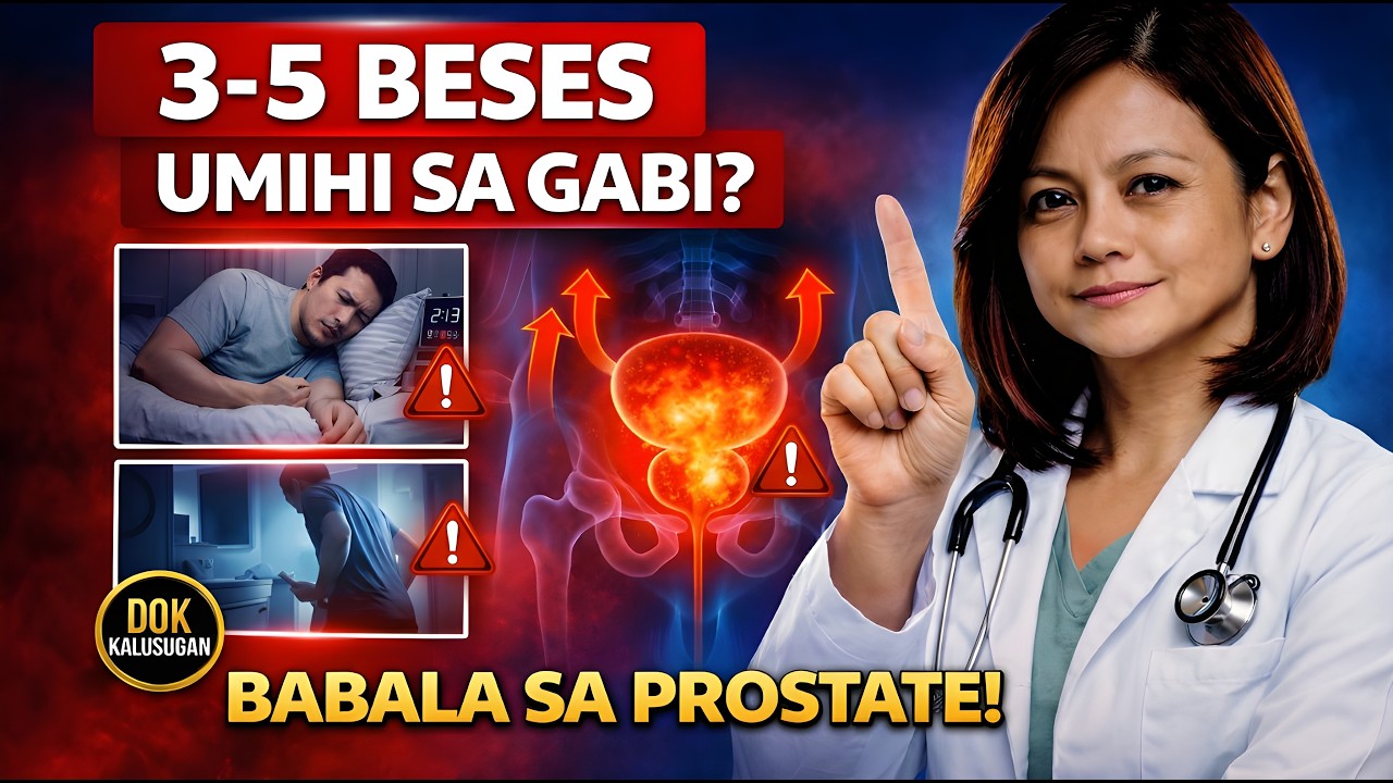 BABALA! Ang Madalas na Pag-ihi sa Gabi ay Hindi Lang Edad—Baka Prostate Na Ito, Huwag Balewalain!