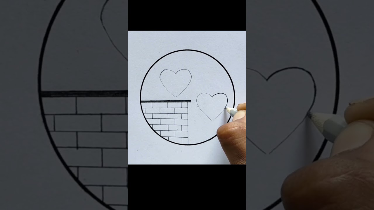 Mom Dad Circle Drawing #drawing #youtubeshorts #trending