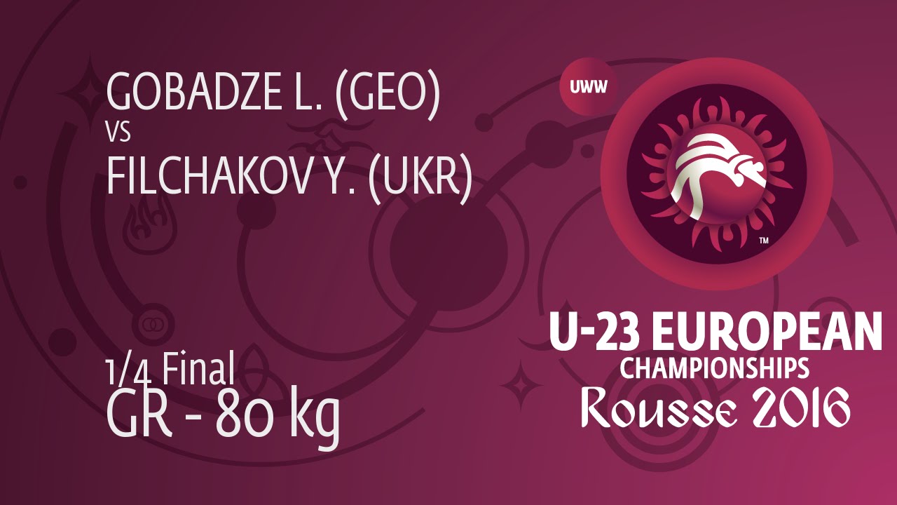 1/4 GR - 80 kg: L. GOBADZE (GEO) df. Y. FILCHAKOV (UKR), 8-1