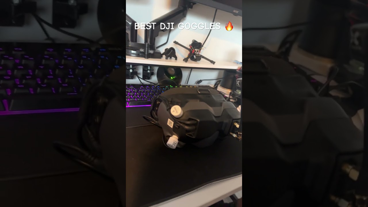BEST DJI GOGGLES ON THE MARKET 🔥 #fpv #drone #fpvdronefreestyle #fpvdrone #getfpv #fpvquad #drone