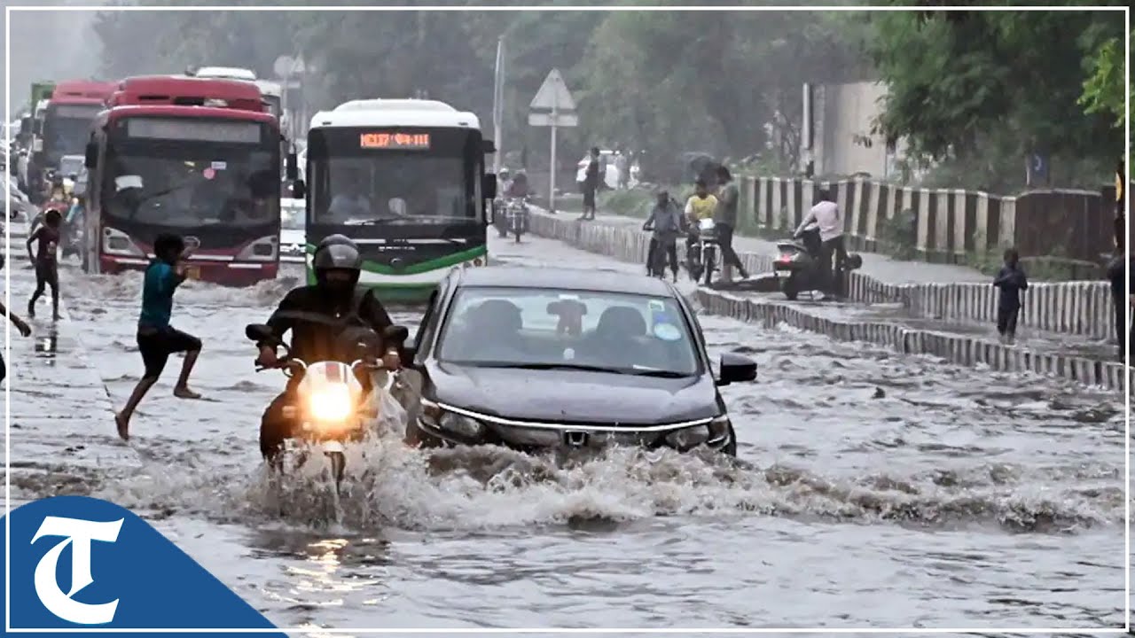 Several areas waterlogged after Delhi receives heavy rainfall