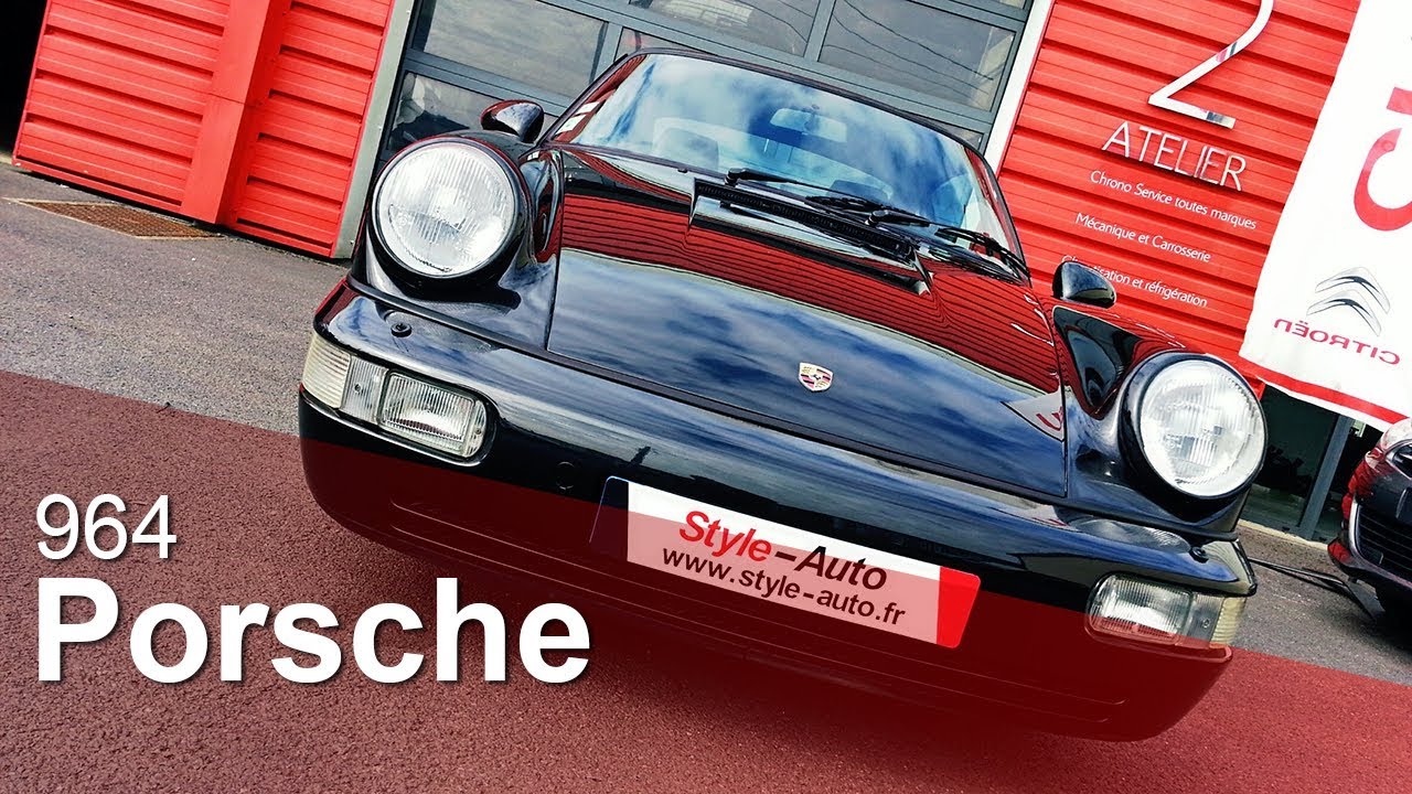 Detailing Porsche 964 et traitement verre liquide (Glass Coating).