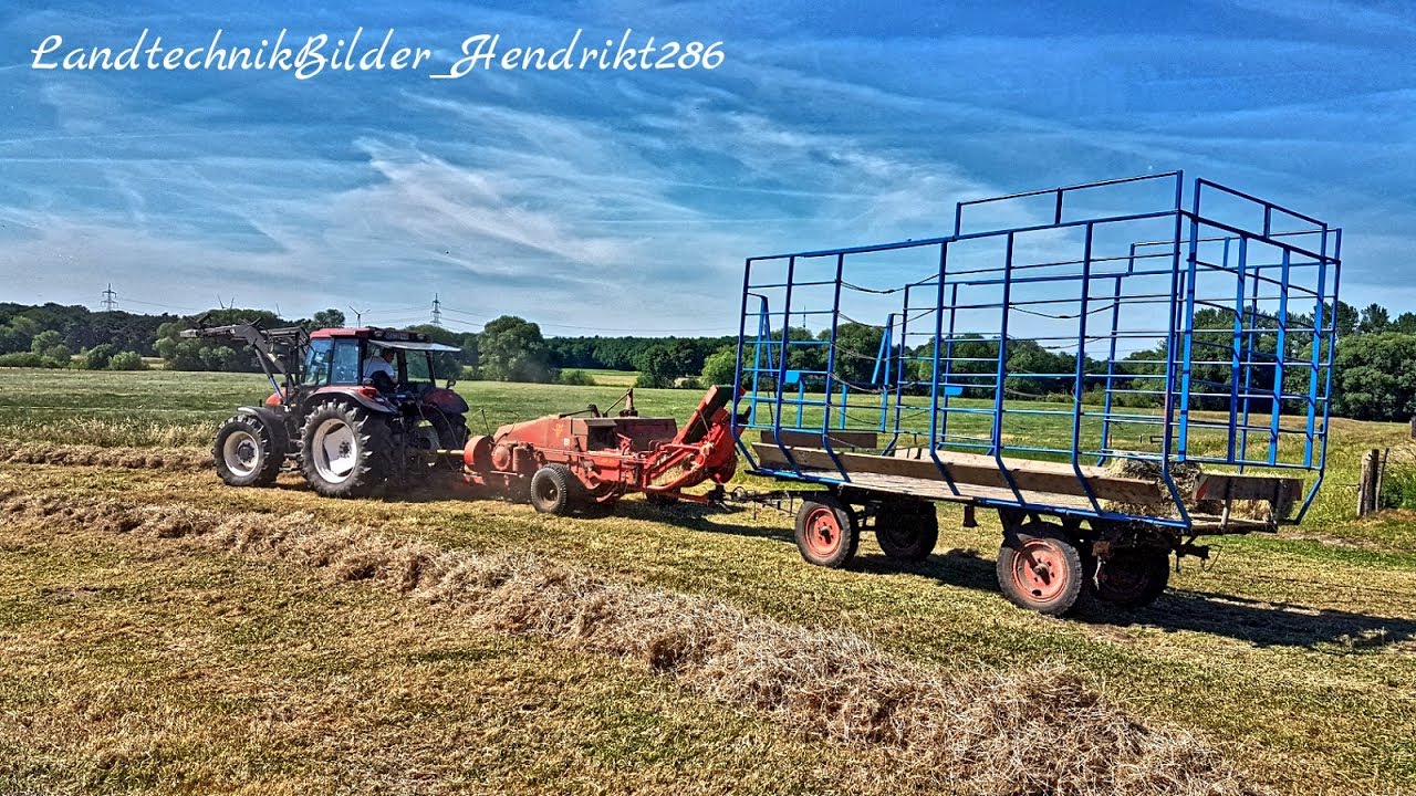 [Uncut] Heupressen 2017 | New Holland TS 110 mit Welger AP61