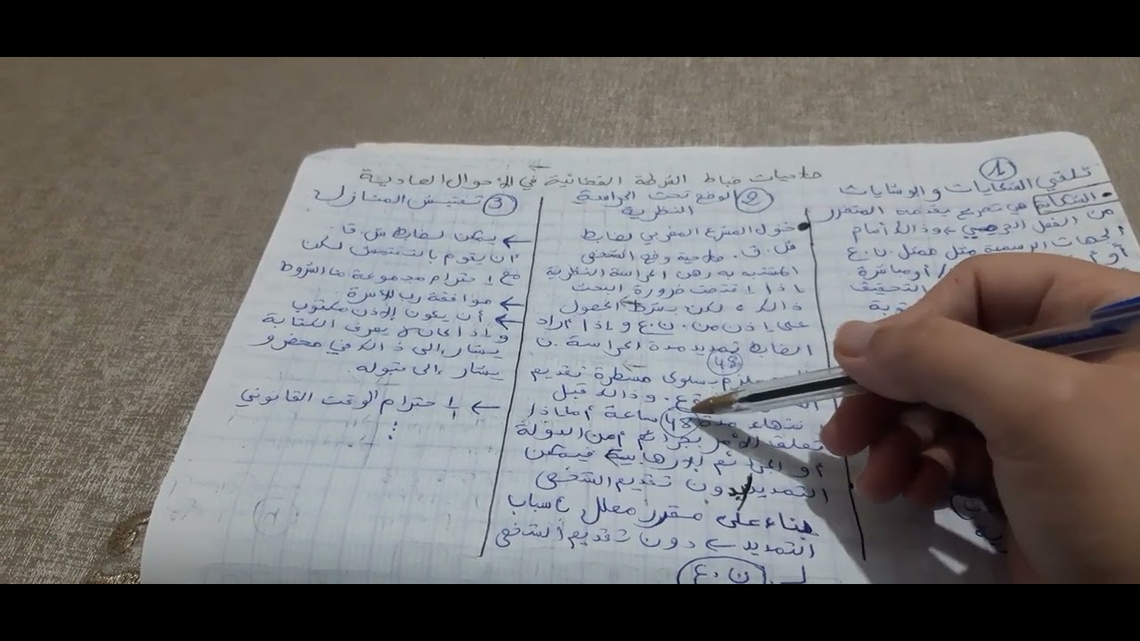 البحث التمهيدي في الأحوال العادية ( المسطرة الجنائية الموضوع 13)