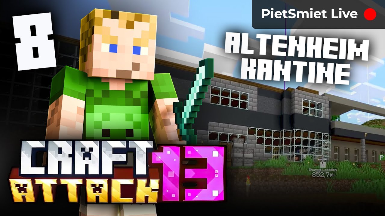 Wir bauen unsere Altenheim-Kantine! | Craft Attack 13 Tag 8