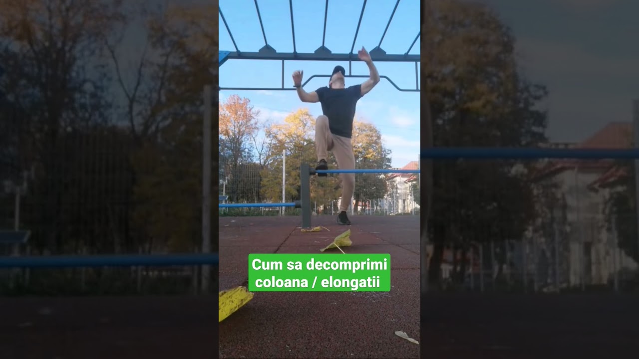 Cum sa decomprimi coloana | Elongatii pt coloană #shorts #spaterapia #elongation