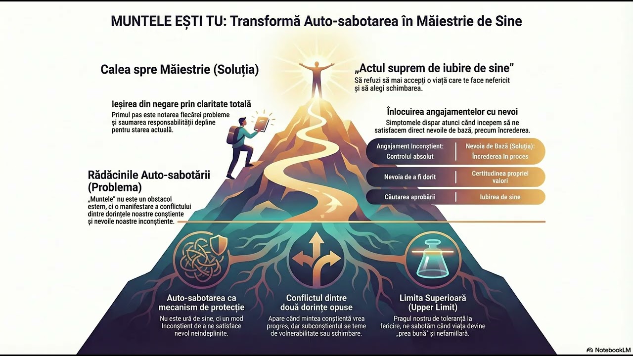 The Mountain Is You – Cum îți sabotezi singur succesul și cum ieși din acest cerc