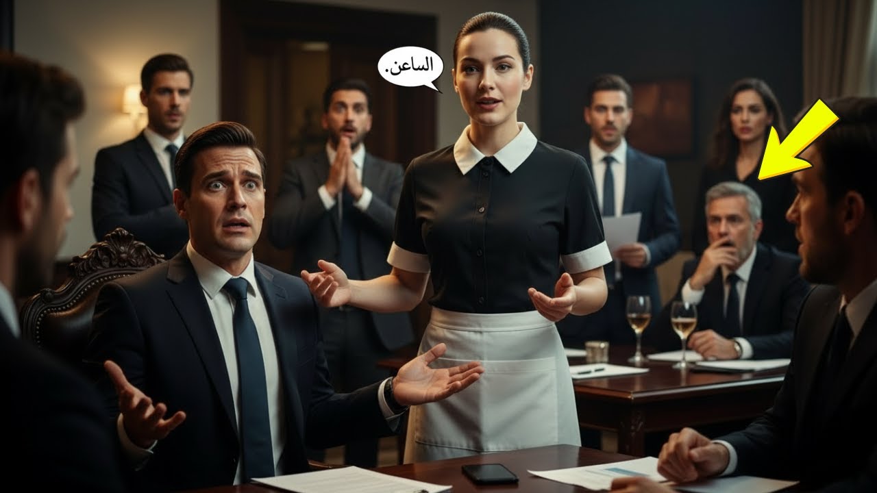 Millionaire CEO Panicked Without An Arabic Translator — Until The Quiet Waitress Took Control