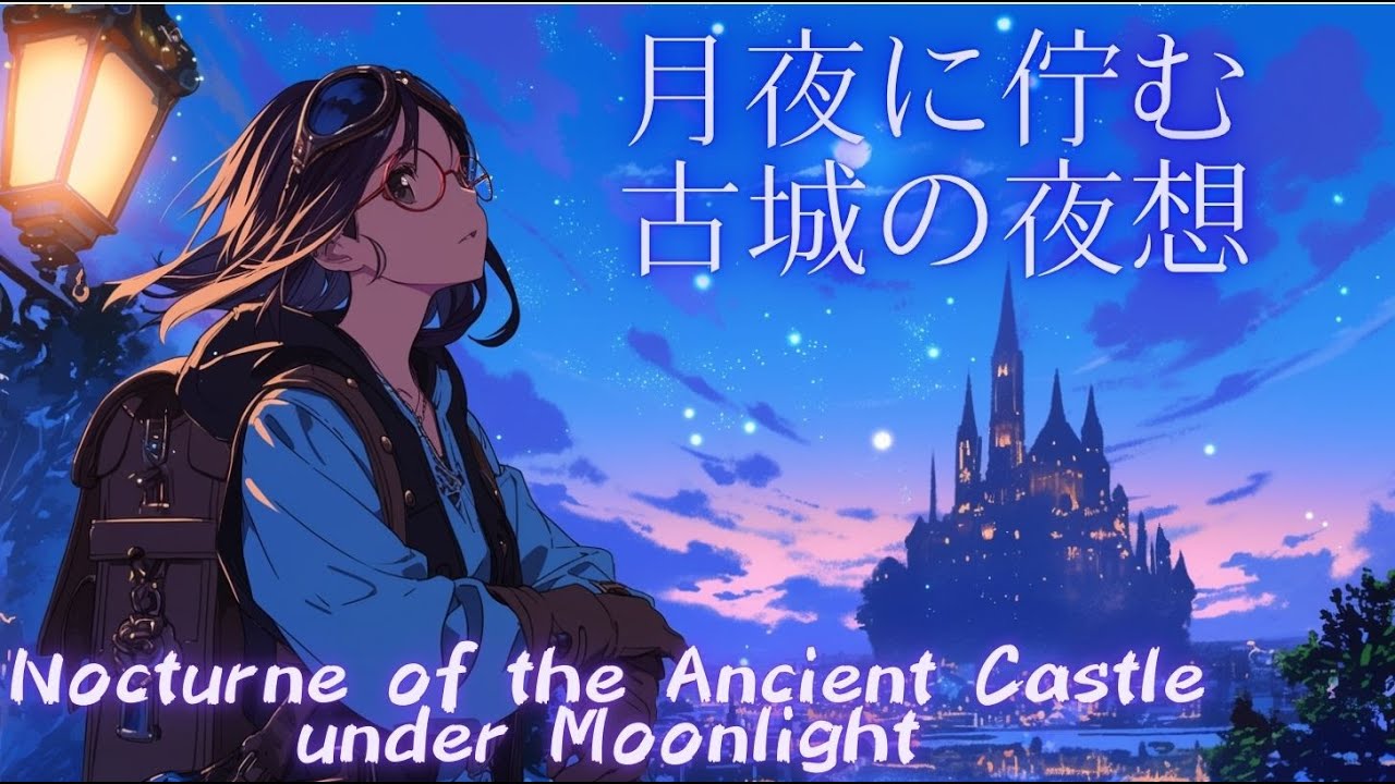 【異世界ケルト音楽】月夜に佇む古城の夜想【作業用・睡眠用・リラックスBGM】