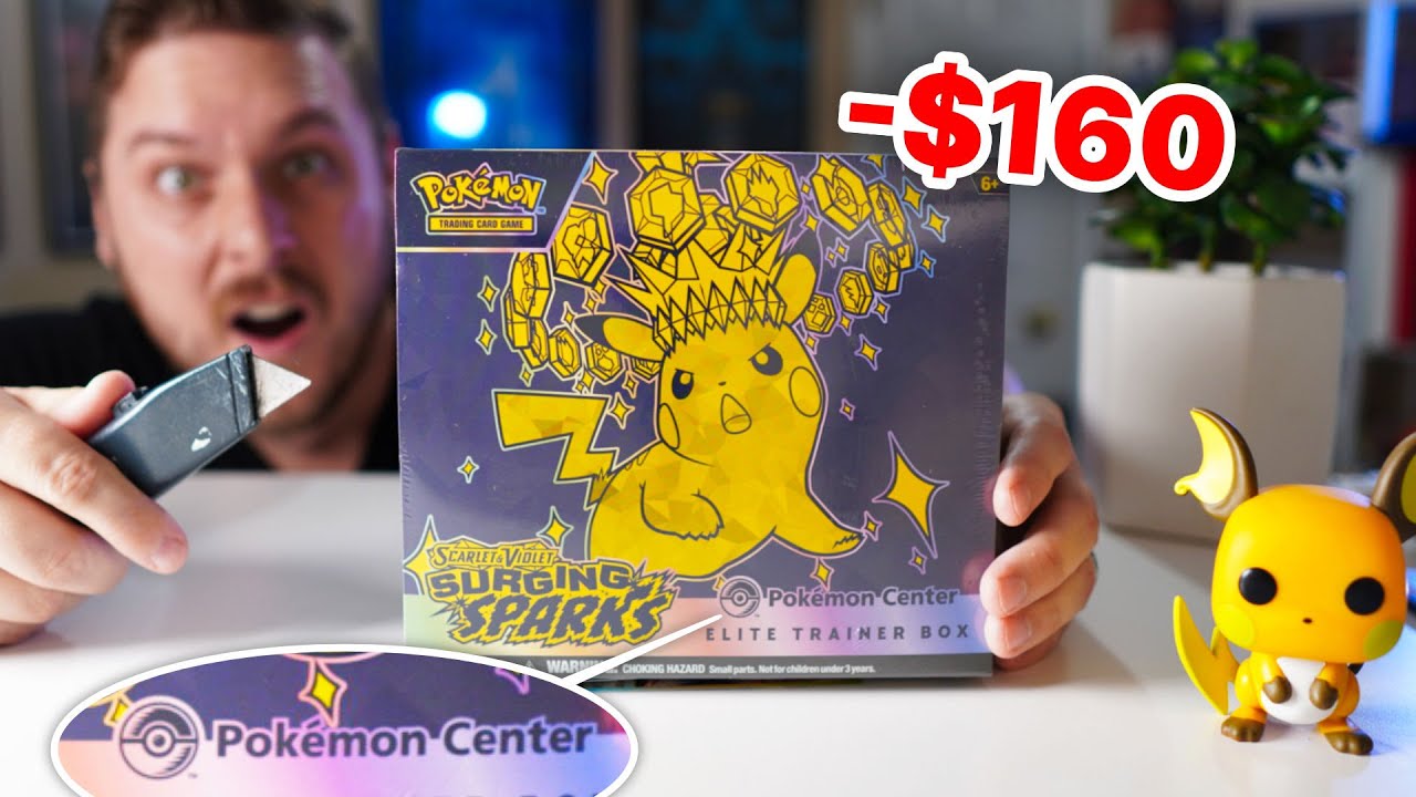 Was it a *MISTAKE* opening my Surging Sparks: Pokémon Center ETB?