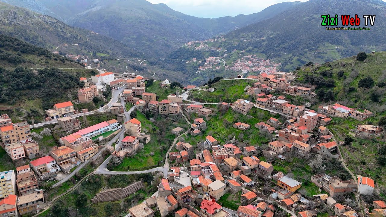 Magnifique Balade Aérienne Sur Bouzeguene Et Les Villages D’Ath Zikki à Tizi-Ouzou …