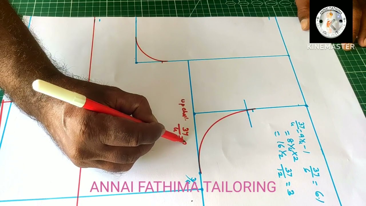 New formula for Center Gap blouse cutting in தமிழ்