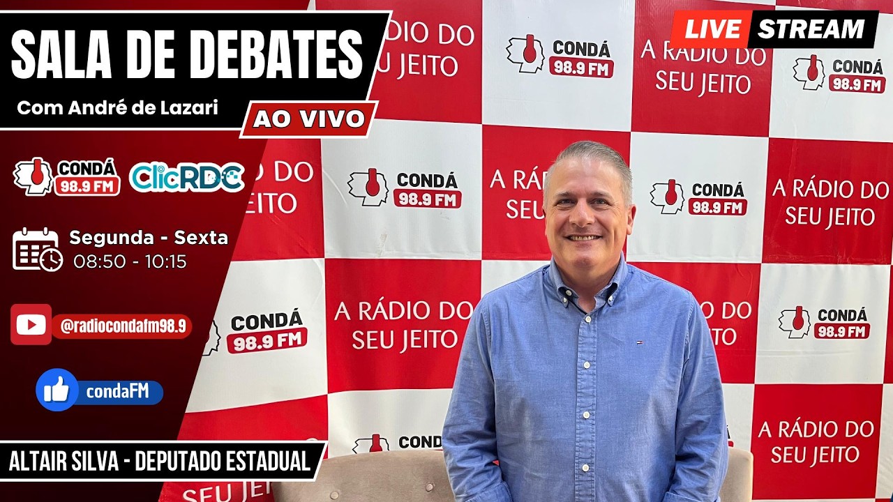 SALA DE DEBATES | ALTAIR SILVA - DEPUTADO ESTADUAL