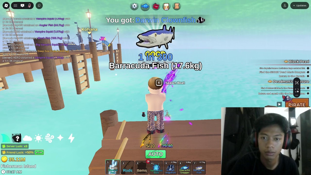 [UDAPTE] FISH IT!! FREE X8 BOOST