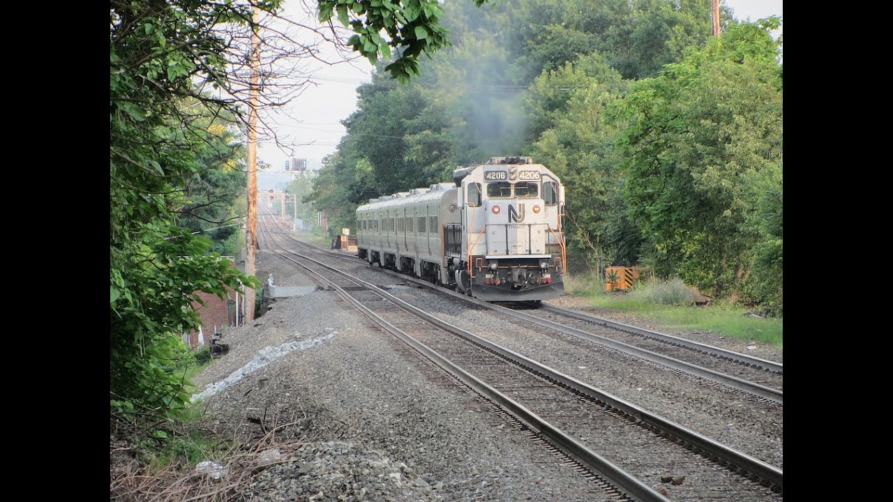 Railfan At Rutherford Station