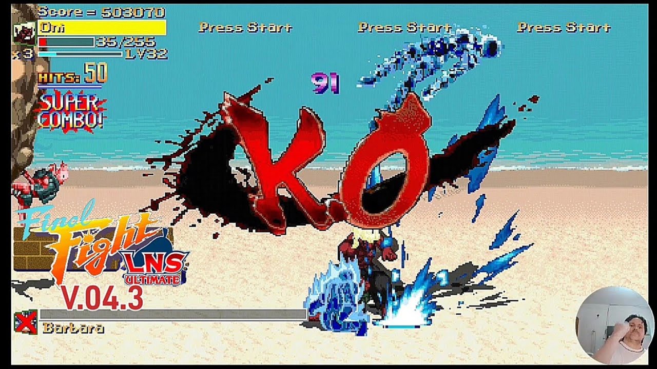Final Fight LNS ULTIMATE V.04.3/ Capcom All Stars(Hard). 1cc Oni.