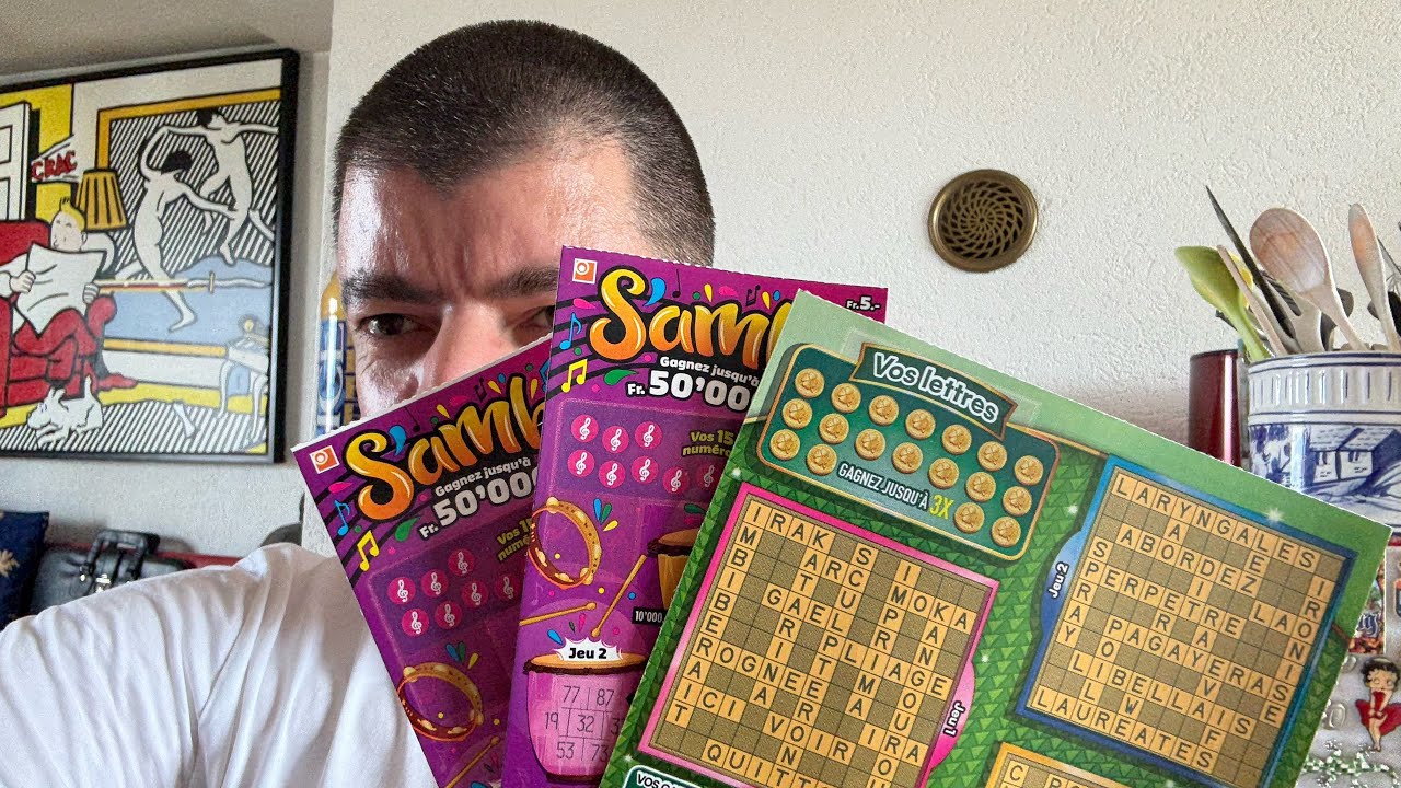 J’essaye d’avoir du gain avec ces tickets 