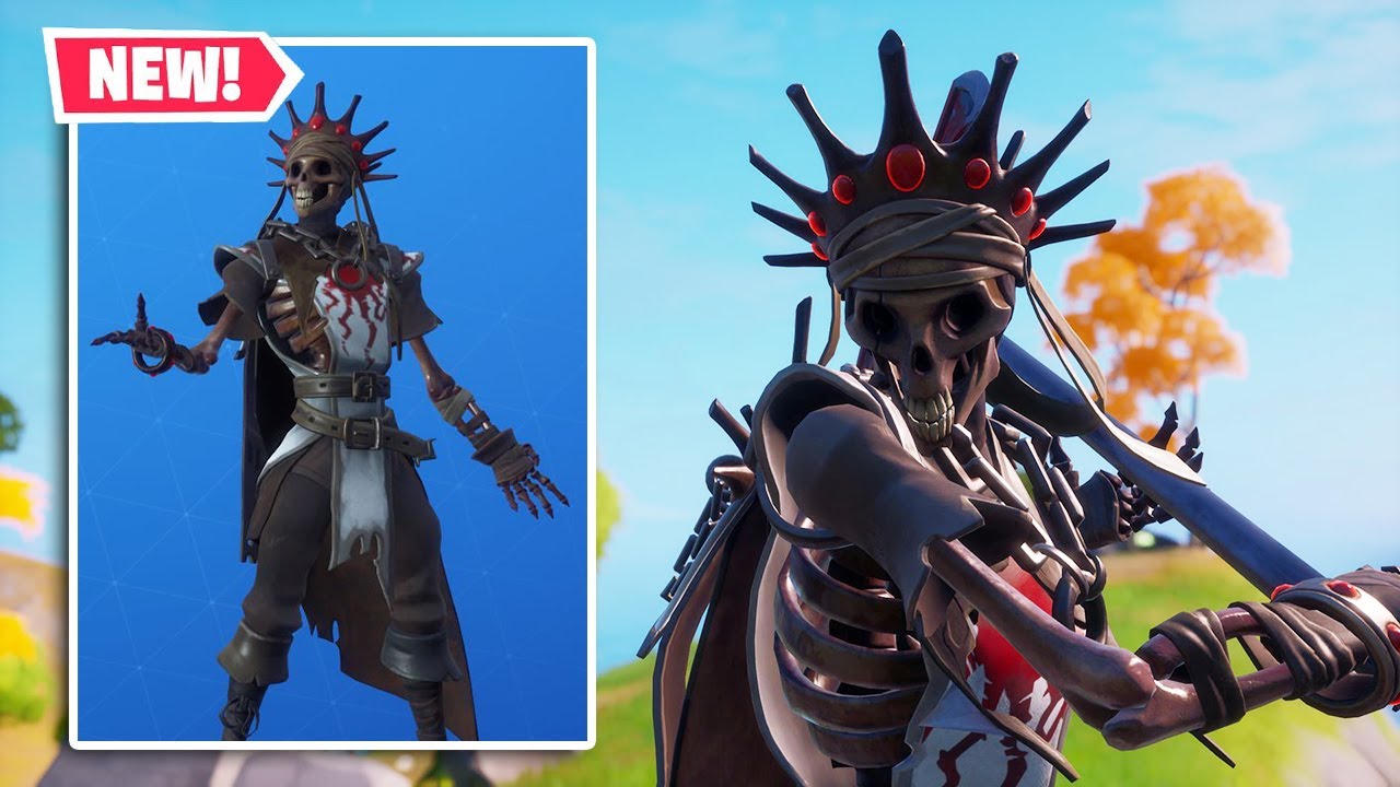 Новый скин «Король скелетов Оро» в Fortnite!