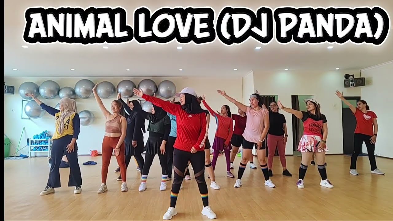 ANIMAL LOVE - DJ PANDA #viral #dance #djpanda #trending #senamkreasi 