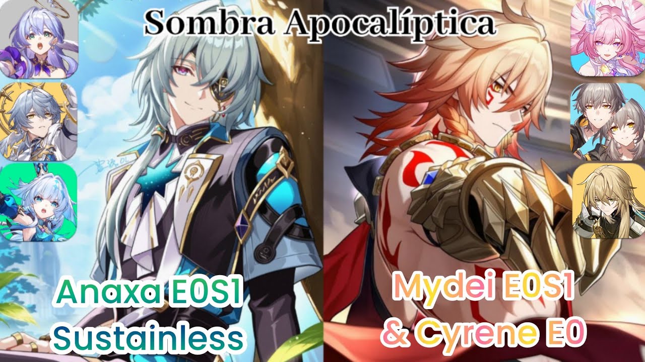 Anaxagoras E0S1 Sustainless / Mydei E0S1 & Cyrene E0 & Sombra Apocalíptica - HSR 3.8