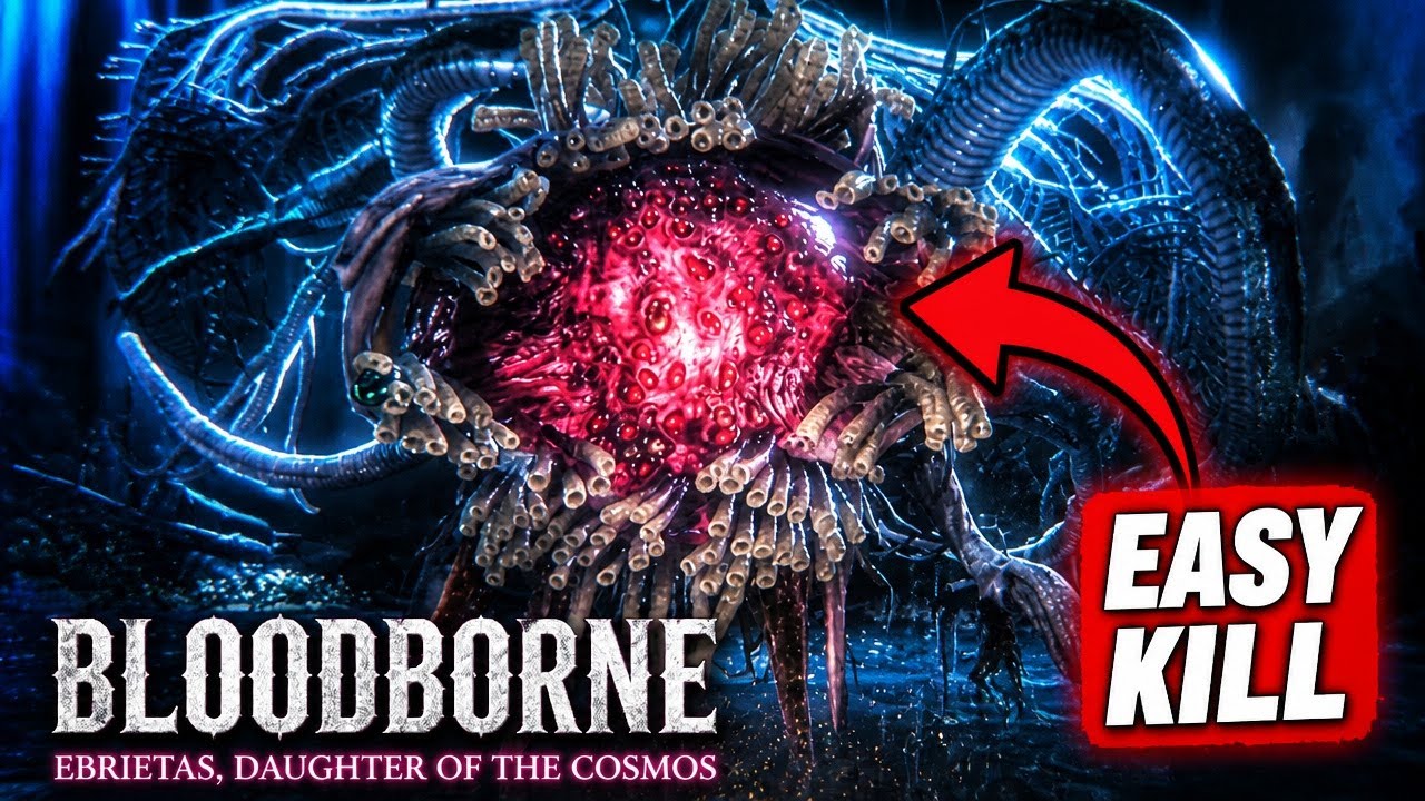 Ebrietas, Daughter of the cosmos | Easy kill - Bloodborne PS5