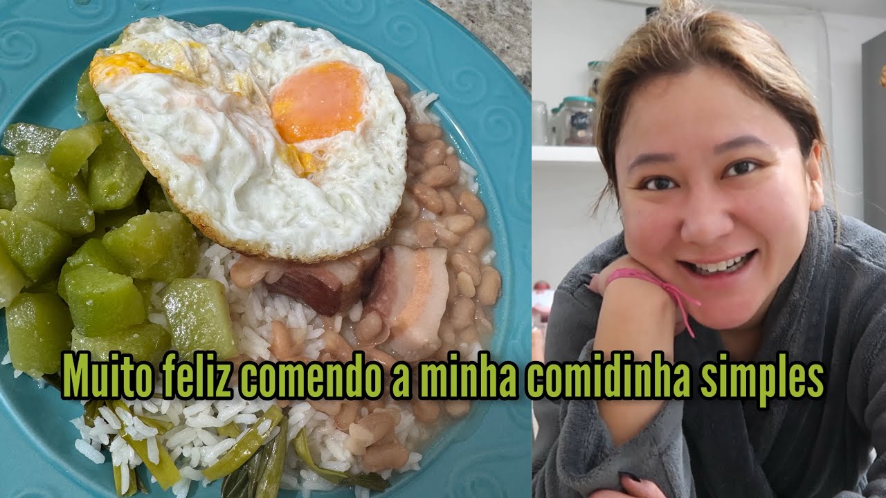 Fiz jantinha simples que eu amo + tagarelando