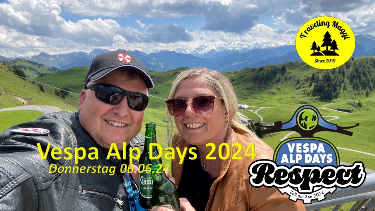 Vespa Alp Days 2024 - AUFI MUAS I / Pyjama Ride Out