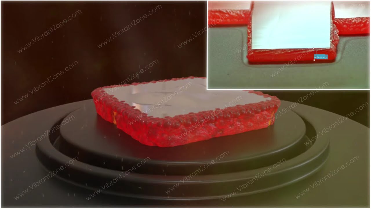 CVD Diamond 3D Animation by Vibrant Zone Animation Studios