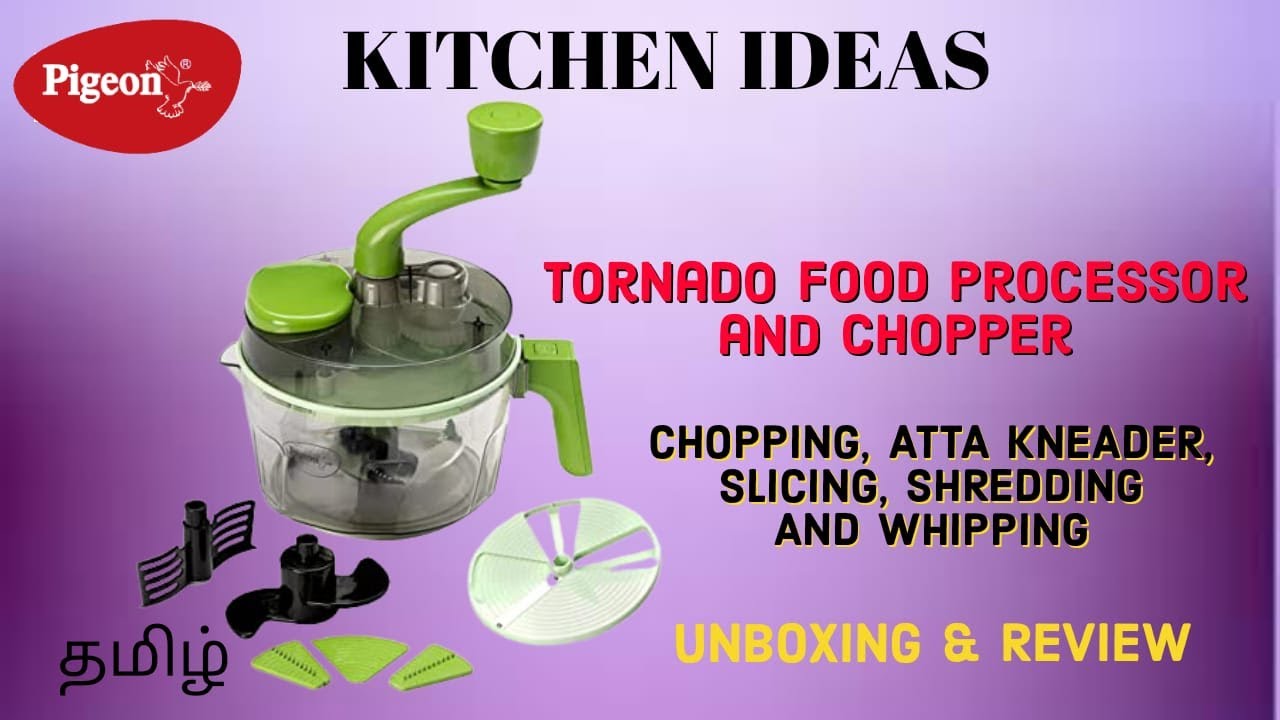 Pigeon Tornado Turbo Food Processor | Review & Live Demo | Tamil Vlog | Made in India