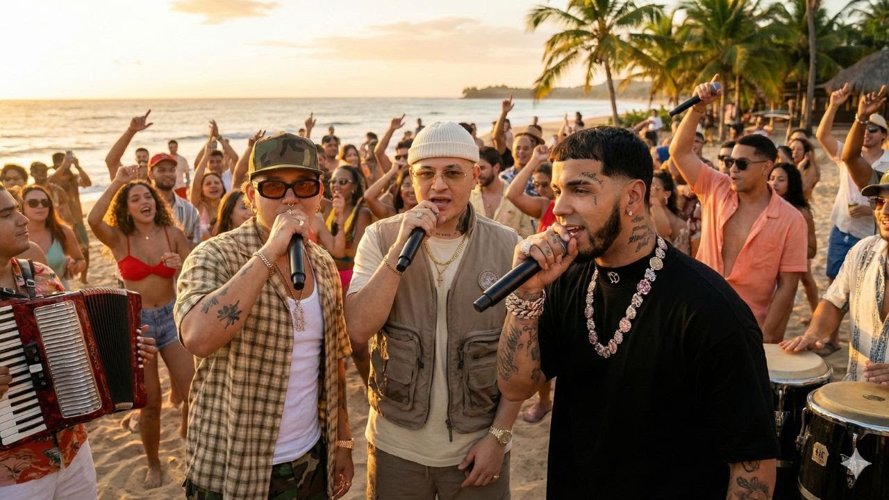 Beelé, Kapo, Anuel aa - Brisa y Alcohol (Cumbia Cover) | La Mejor Versión 2025