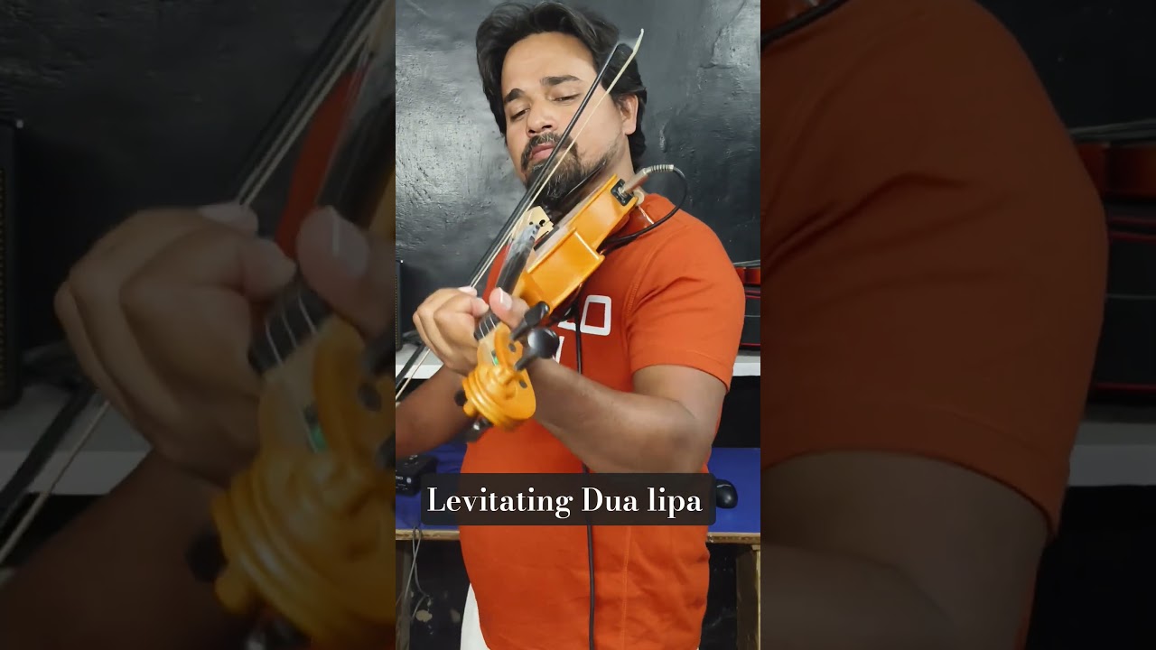 Batao isme konsa bollywood song mixed hai. hint is Srk.    #levitating  #haayahaan #levitatingviolin