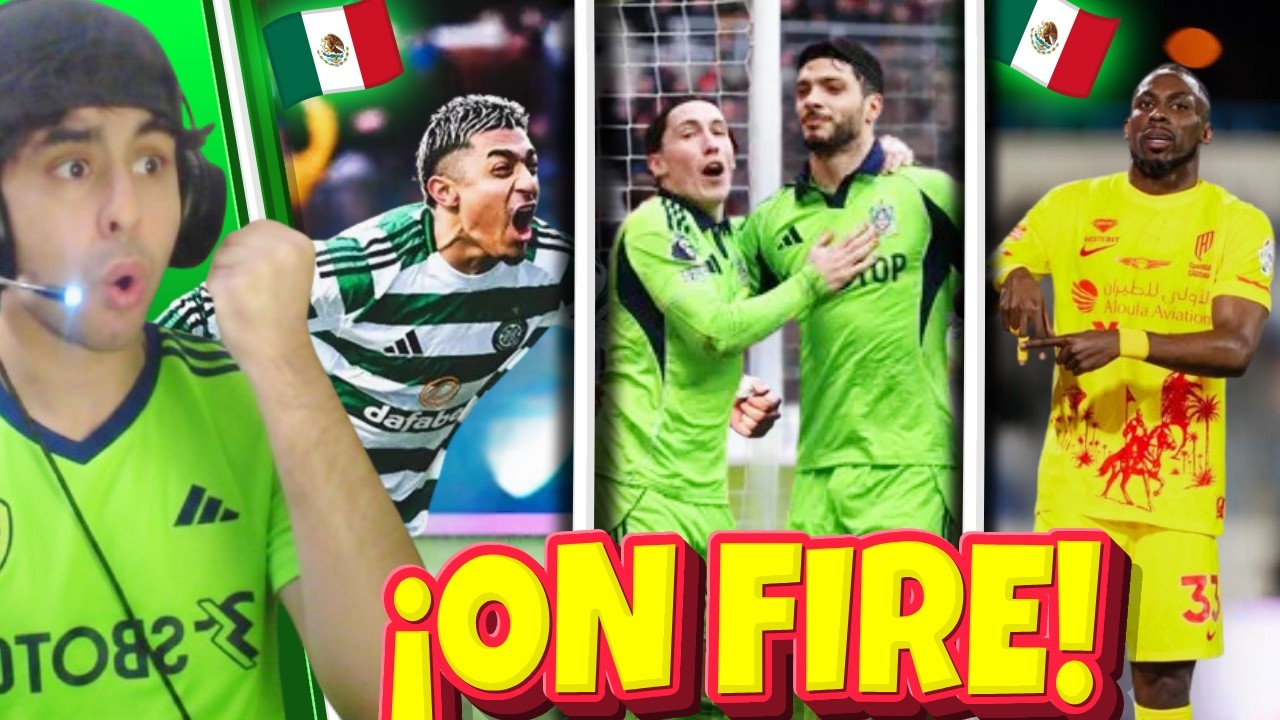 ¡DOBLETE⚽ de JIMÉNEZ, 🔥HAT-TRICK de QUIÑONES y GOL de ARAUJO! SEMANA LOCA de MEXICANOS en EXTRANJERO