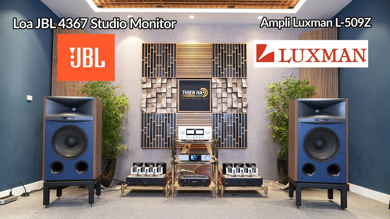 Loa JBL 4367 Studio Monitor - Chính Xác - Mạnh Mẽ - Nhạc 
