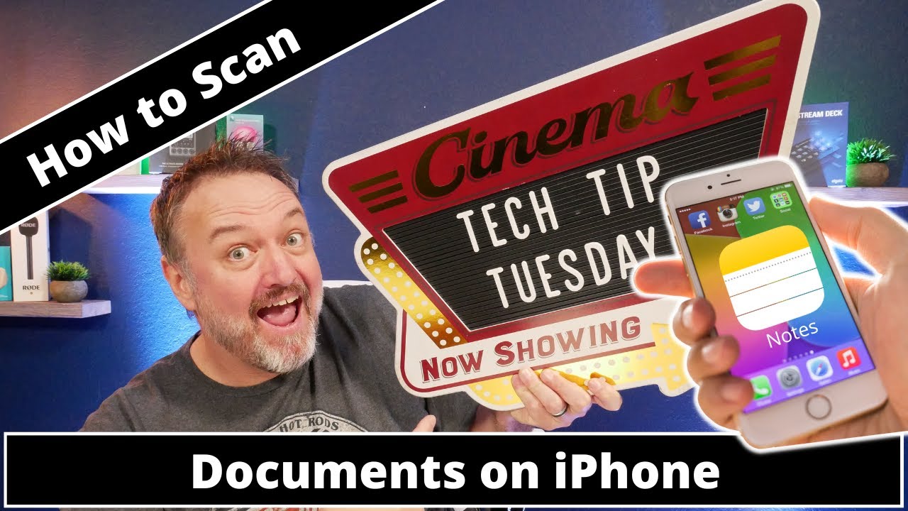 How to Scan Documents on iPhone - PDF Scanner App iPhone