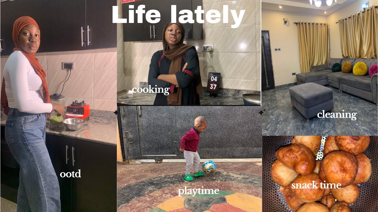 Days in my life as a SAHM | Life as an introvert mom Living in Nigeria| Cooking|Cleaning