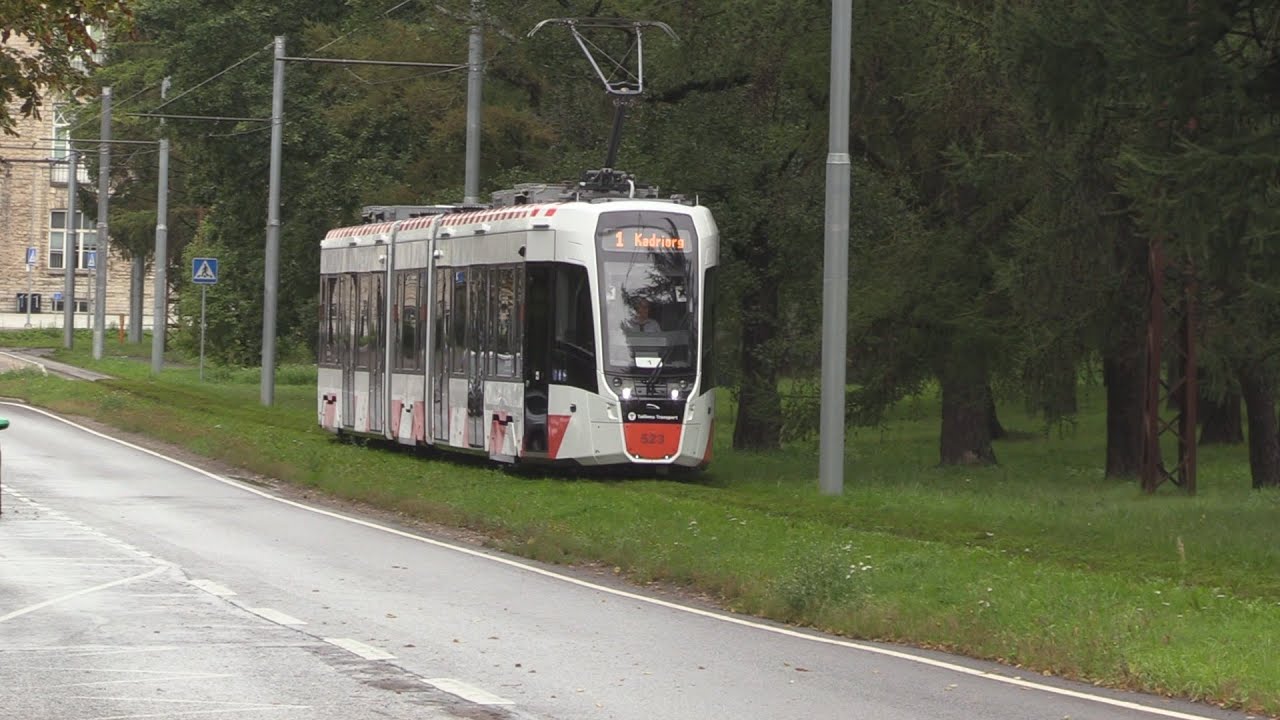 PESA Twist trams in Tallinn