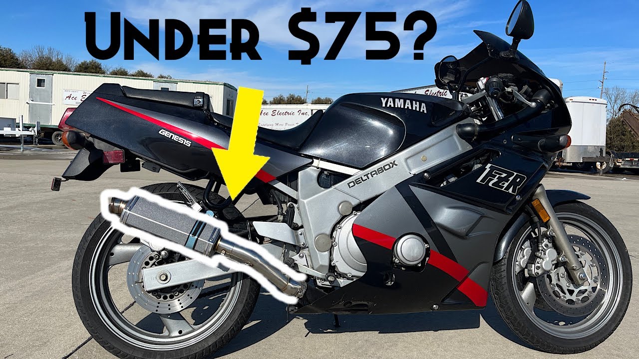 Amazon Motorcycle Exhaust… Worth It? Yamaha FZR600